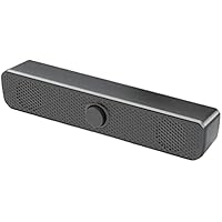 Ronyme Altavoces para PC Barra de Sonido para computadora, Altavoces duales, Alimentado por USB, Portátil Pequeño DC 5V PC Barra de Sonido Altavoz de