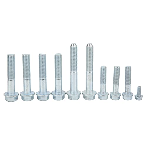 Zohisin Bell Housing Kit 14.0×11.0×4.0 Size 10pcs Metal Kit Bell Housing Starter Replacement For K24 Engine Manufacturing Automotive Accessory
