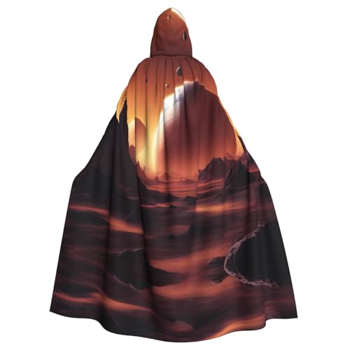 Veste à capuche Alien longue : cape de fête idéale pour un cosplay réussi