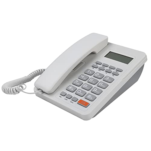 Teléfono de escritorio con cable, pantalla y función DTMF miniatura 7