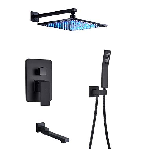 Robinet de baignoire et douche au design minimaliste et finitions luxe