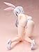 FREEing Date A Bullet: White Queen (Bare Leg Bunny Ver.) 1:4 Scale PVC Figure