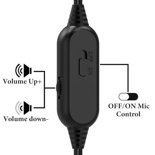 Image of GEEKRIA Boom Mic Headphones Cable Compatible with Sony WH-1000XM6 /1000XM5 /1000XM4, WH-XB920N, ULT WEAR, 3.5mm Jack Replacement Cord with Boom Microphone for Gaming & Meeting (5.6ft)