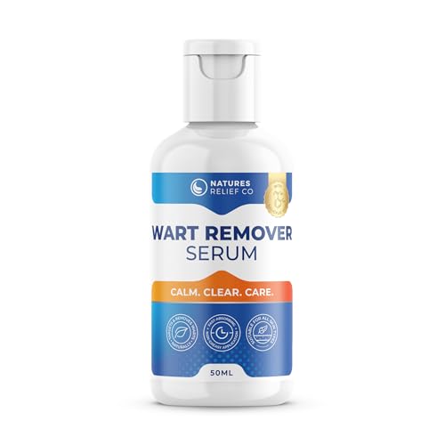 Wart Remover Serum with Salicylic Acid, Tea Tree & Lemongrass Oil, 50ml