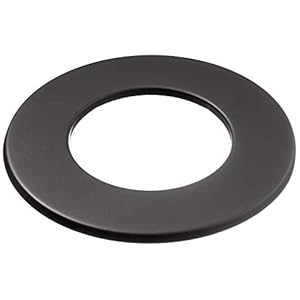 KaminoFlam® Rosette Senotherm zwart 120 mm