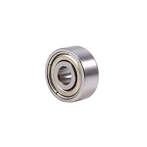 10pcs 623ZZ Cuscinetto a sfere a gola profonda con cuscinetto in acciaio al cromo-carbonio schermato con tenute metriche 3x10x4mm