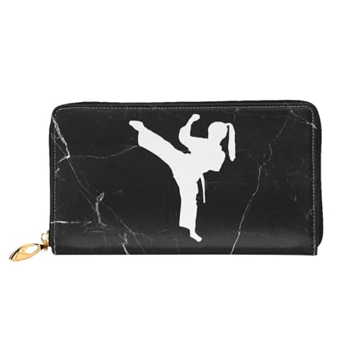 Silhouette Karate Wallet Card Bag2