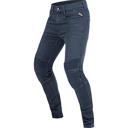 Replay Fender Motorradjeans, dunkelblau, Long 31