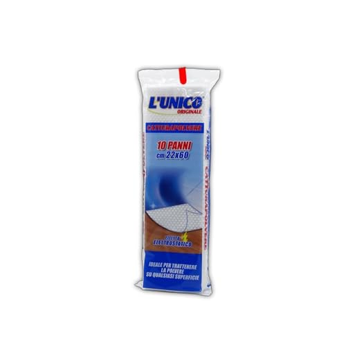 100 unidades – El único original paños para limpiar el polvo y eliminar el polvo, gamuza atrapapolvo, para limpiar los muebles del hogar, superficies grandes de 22 x 60 cm, 5 paquetes de 20 unidades