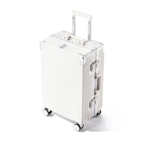 [YUdMFghE] �X�[�c�P�[�Xsuitcase�g���x���o�b�Oluggage 16 "/20"/22"/24"/26"/28" ��e�ʃX�[�c�P�[�X���[�����O�ו����s�A���~�t���[���P�[�X�z�C�[�������g�����[�o�b�O(N,28Inches 700mm)