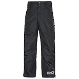 Trespass Smitty Wasserdichte DLX Skihose mit Knöchelgamaschen, Knöchelreißverschlüssen & Seitenbelüftung für Kinder / Unisex / Mädchen und Jungen