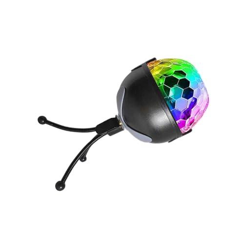 Balacoo Led Spherical Stage Light Remote Control Sound Activated Disco Ball for Parties and Events