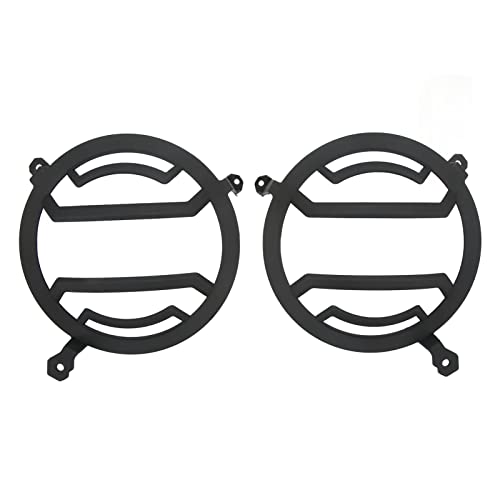 Housse de protection pour phares JL 2018+ en ABS noir résistant | Lot de 2 pièces - 4