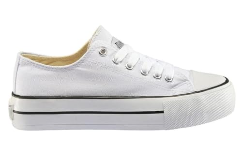 Zapatillas de Lona John Smith Libel 25V para Mujer en Blanco   Mujer Color: Blanco Talla: 40
