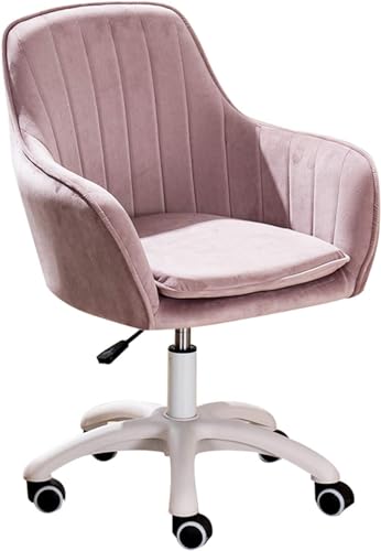 Silla de oficina Silla de oficina para el hogar Silla de escritorio ergonómica para computadora, silla de trabajo con ruedas silenciosas, silla giratoria de 360° con altura ajustable (color: color pas