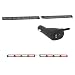SpeedTech Lights Raptor-X TIR Upper Windshield Interior Split LED Strobe Visor Light Bar Emergency Lights for Vehicles and Police with Cigarette Lighter Plug Controller - Red/Clear Alternating