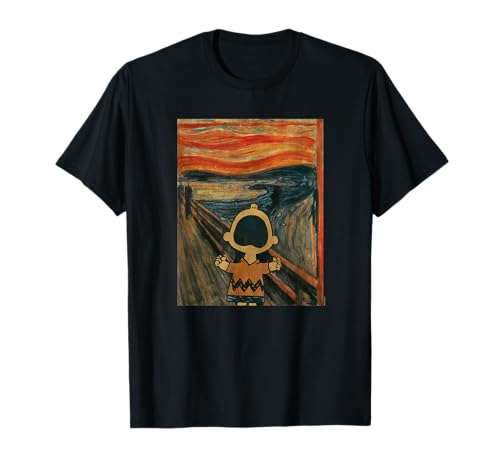 Cacahuetes - Charlie Brown - Scream Camiseta