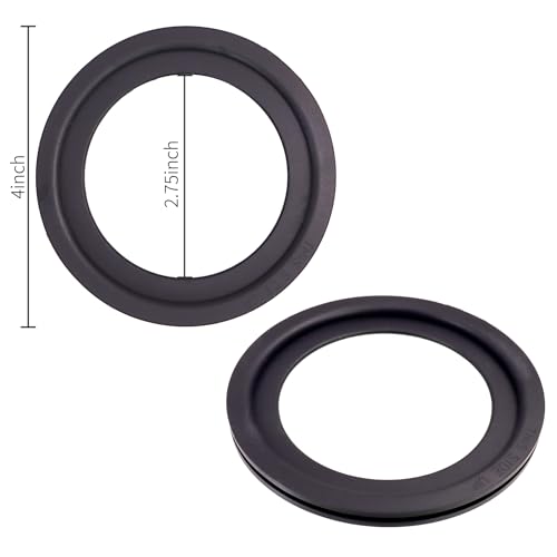 Image of DGQ 2 Packs RV Toilet Seal Replacement 385311658 Flush Ball Seal Gasket RV Toilet Flush Seal Compatible with 300 /310 /320 RV Toilet Parts No More Leakage Problem