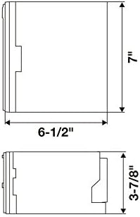 Diagram showing dimensions of the Pioneer AVH-X2800BS receiver