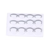 HEMOTON 12 Stück Steckdosenschutz für Steckdosenabdeckung Kindersicherung aus Robustem Kunststoff Steckerschutz Leicht Anzubringen Schützt vor Stromschlägen für Zuhause und Büro