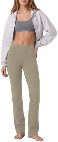 SAFORT Damen Yogahosen Gerade Geschnittene Für Yoga Jogginghose, 4 Hosentaschen Freizeithose, 160cm -182 cm