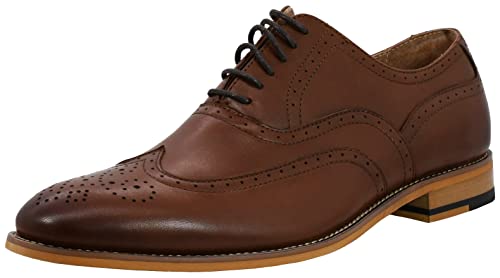 trading post by Carlos Santosウイングチップ　8.5 STACY ADAMS メンズ ダンバーウィングチップ オックスフォード