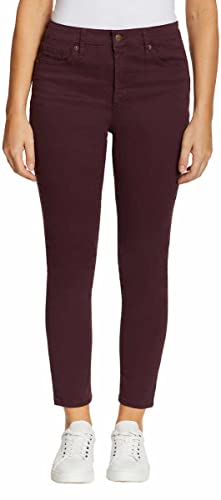 Jean skinny taille haute pour femme Jessica Simpson bordeaux taille 4