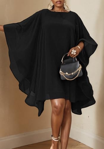 LKOUS Women’s Summer Sexy Loose Sleeveless Flowy Cover ups for Midi Dress Solid Scoop Neck Bodycon2