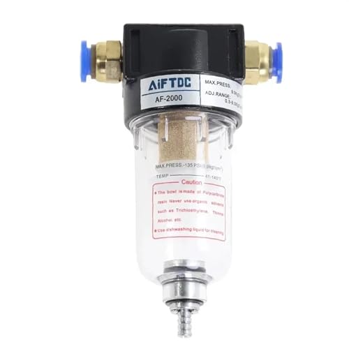 Compresseur d'air filtre AF2000 1/4 séparateur eau huile pneumatique - 8
