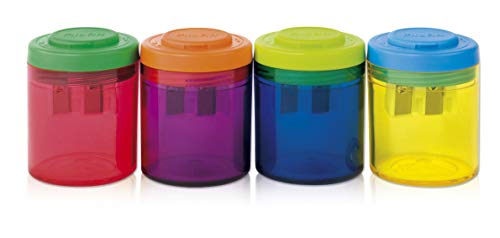 Taille-crayons Milan 20161912 avec réservoir pour une taille nette et propre