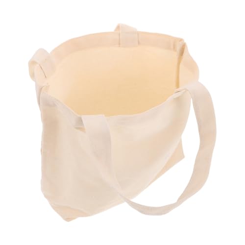 Cabas en toile blanc confortable lot de 10 sacs en canvas de style moderne et simple