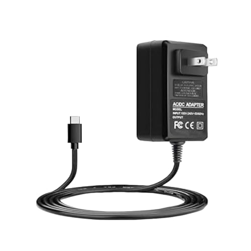 Marg 5V USBC Replacement Charger for Sony NW-A306 NWA306 Model:YY1301B1 Walkman 32GB Hi-Res Portable Digital Music Player DC5V Type C Power Supply Adapter Cable Cord
