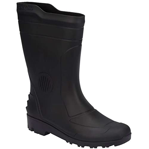 Bota de PVC, Pega Forte, Galocha, Preta, Nº 44