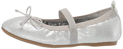 Nina Baby-Girl's Esther-T Ballet Flat, Silver, 7.5 Medium Us Toddler #TOP7