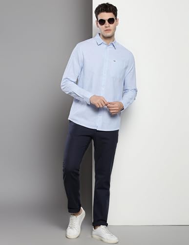 Image of Tommy Hilfiger Men's Cotton Regular Fit Shirt
