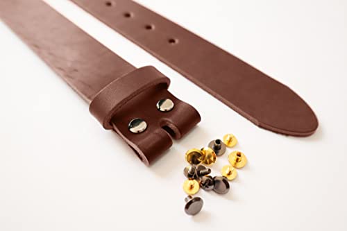 1.5 inch Men's Cowhide Geniune Leather Belt 38mm Classic without Buckle3