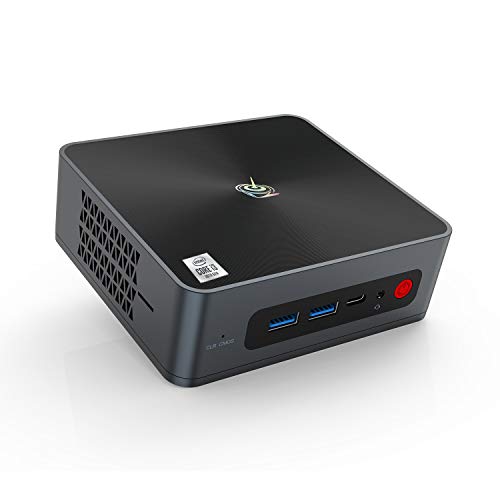 Beelink Dual-Core Intel 10th Gen Core i3-1005G1 3.4Ghz Sei10 Mini PC 8GB RAM 256GB NVMe M.2 SSD Windows 10 Pro Mini Desktop Computer Support 4K@60hz Dual HDMI (8GB+256GB/Intel 10th Core i3 1005G1)