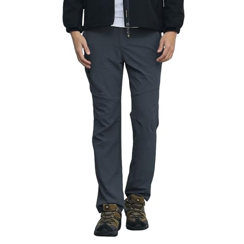 Pantalon cargo homme baggy léger fonctionnel été stretch