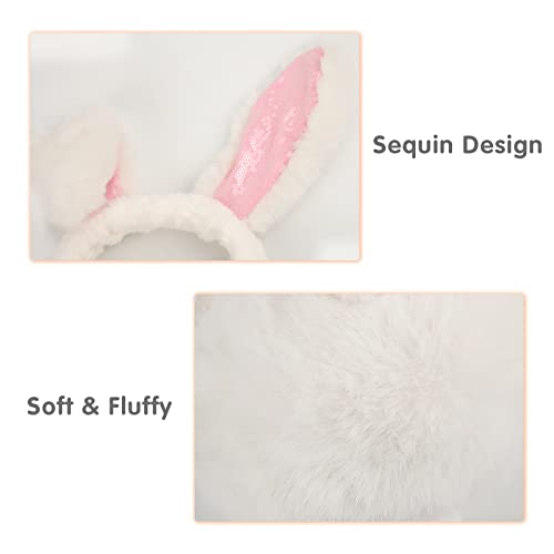 Surblue Cute Animal Moving Earmuffs Winter Warm Outdoor Ear Covers Headband Fur Earwarmer 5