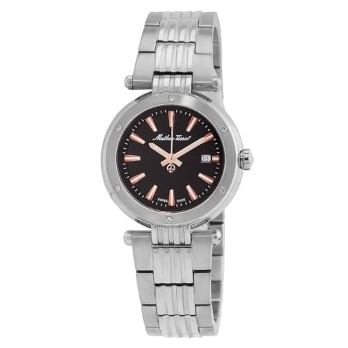 Montre en acier inoxydable femme Mathey Tissot quartz de haute qualité