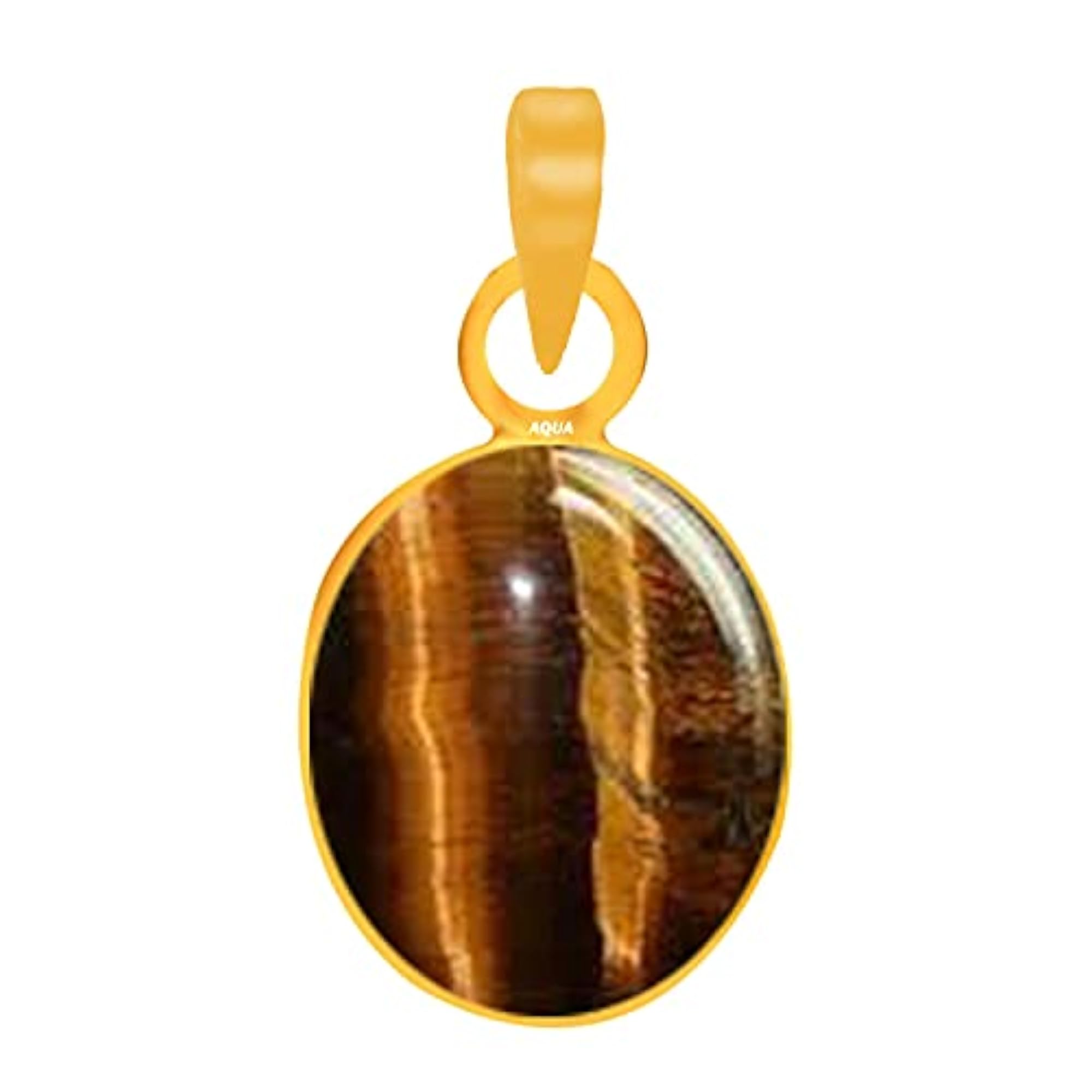 Natural Tiger Eye 3.25 to 10.25 Ratti Certified Gemstone Pendant