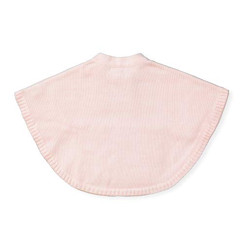 Hope & Henry Girls' Sweater Cape Heather Pink #TOP1
