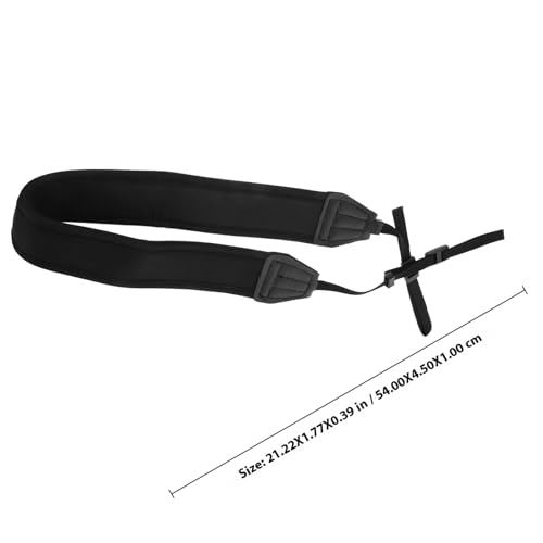 EXCEART Correa para Cámara Ajustable de Hombro y Cuello Resistente y Antideslizante Diseño Ergonómico para Fotografía Senderismo y Deportes al Aire Libre Correa para Fotógrafos - imagen 2