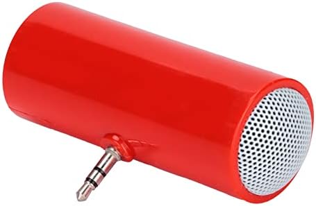 Mini Stereo Speaker,New DIY Pillow Speaker, True HD and Unique Soft Sound Portable Speaker, Portable Plug in Speaker with 3.5mm Aux Audio Input, for Mobile Phones and Tablets(red)