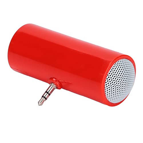 Mini Stereo Speaker,New Diy Pillow Speaker, True Hd And Unique Soft Sound Portable Speaker, Portable Plug In Speaker With 3.5Mm Aux Audio Input, For Mobile Phones And Tablets(Red) #TOP7