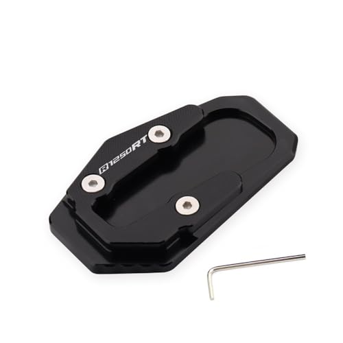 Plaque support latéral béquille pour R1200RT et R1250RT évitant la chute sur sol meuble