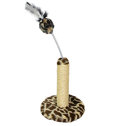 Brinquedo Arranhador São Pet para Gatos 1 Plataforma Girafa