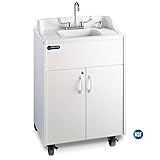 Ozark River Portable Sinks ADSTW-ABW-AB1N Premier Brite White Portable Sink