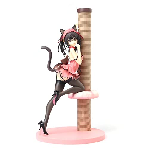 Date A Live: Kurumi Tokisaki Figure PVC Anime Statue Toys Otaku Favorite Gift for Boys Girls (9.4 Inch)