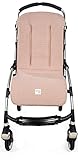 USO: Colchoneta para silla de paseo que cuenta con material anti-sudoración para hacer el asiento del bebé más fresco en el verano. Uso universal, se adapta a la mayoría de modelos de coches y bugaboos.